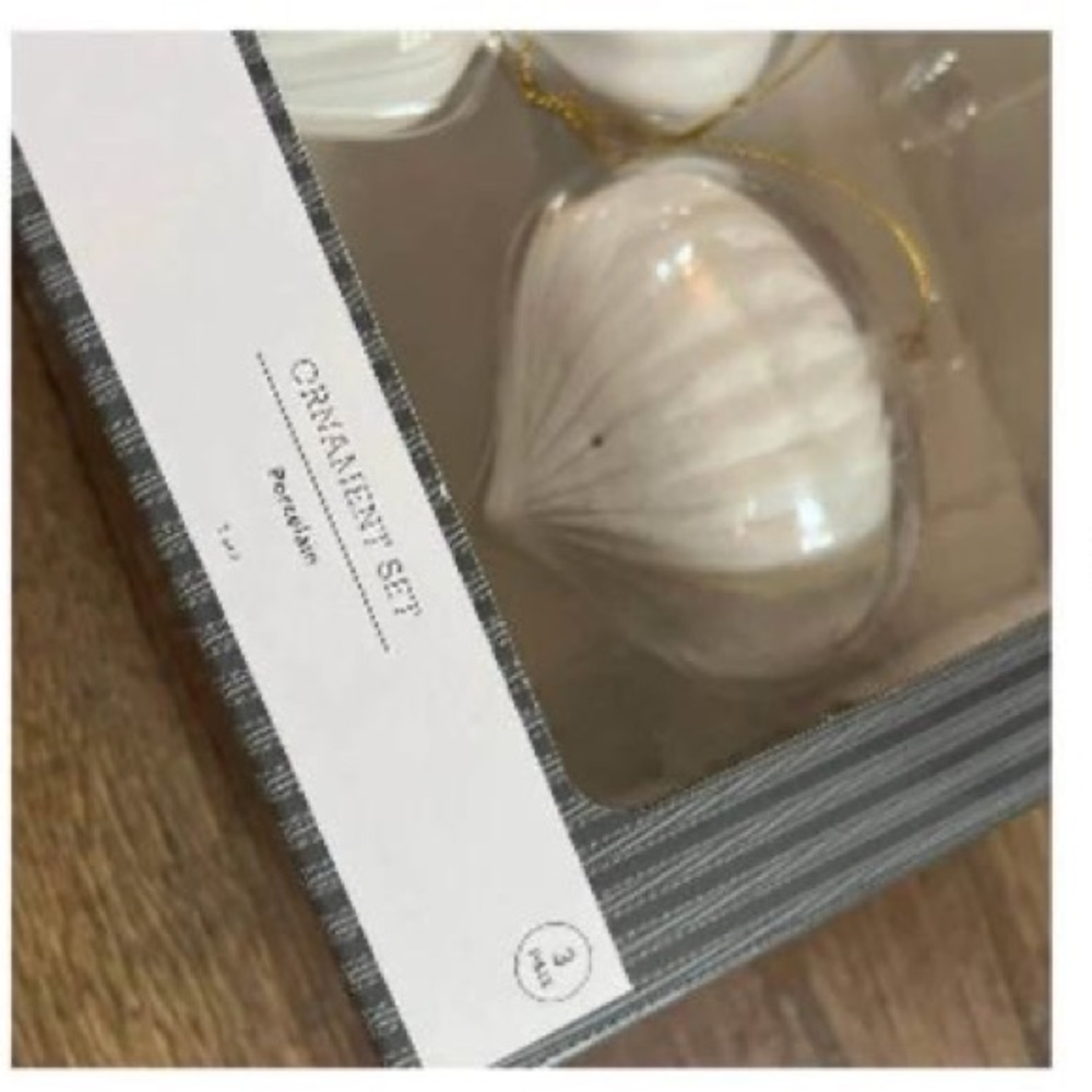 Studio McGee 
Set of 3 designed Porcelain Ornaments - Threshold - Studio McGee - Picture 9 of 12